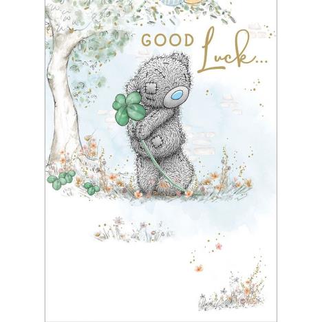 Bear with Clover Me to You Bear Good Luck Card £1.79